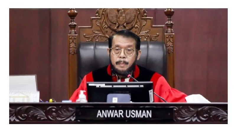 Ketua Mahkamah Konstitusi (MK) RI Anwar Usman