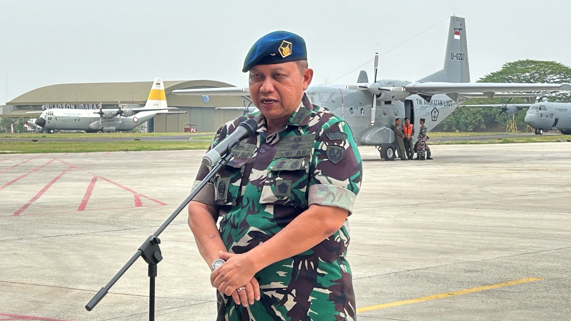 Kepala Dinas Penerangan TNI AU (Kadispenau), Marsekal Pertama TNI R. Agung Sasongkojati