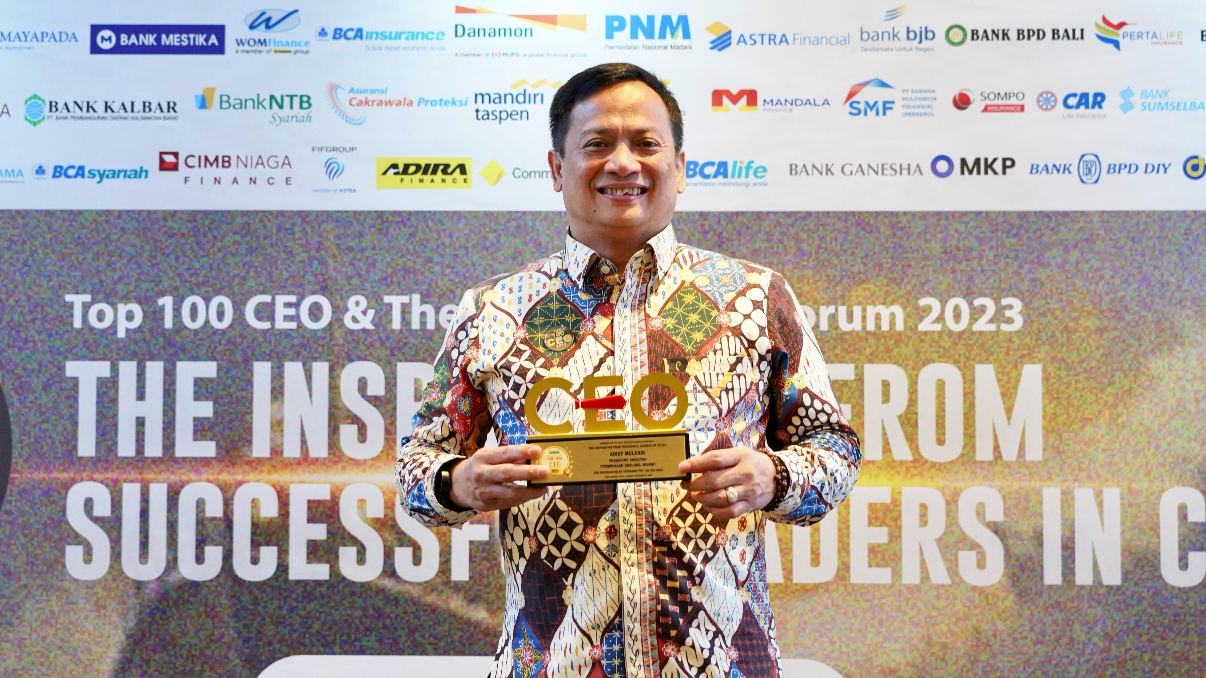 Direktur Utama Permodalan Nasional Madani (PNM) Arief Mulyadi