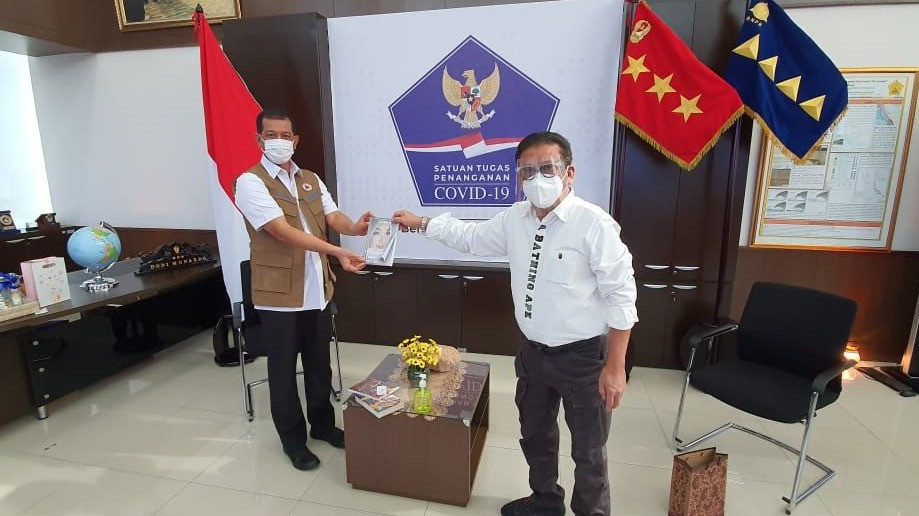 Letjen Purn DR HC Doni Monardo ketika memimpin Badan Nasional Penanggulangan Bencana (BNPB).