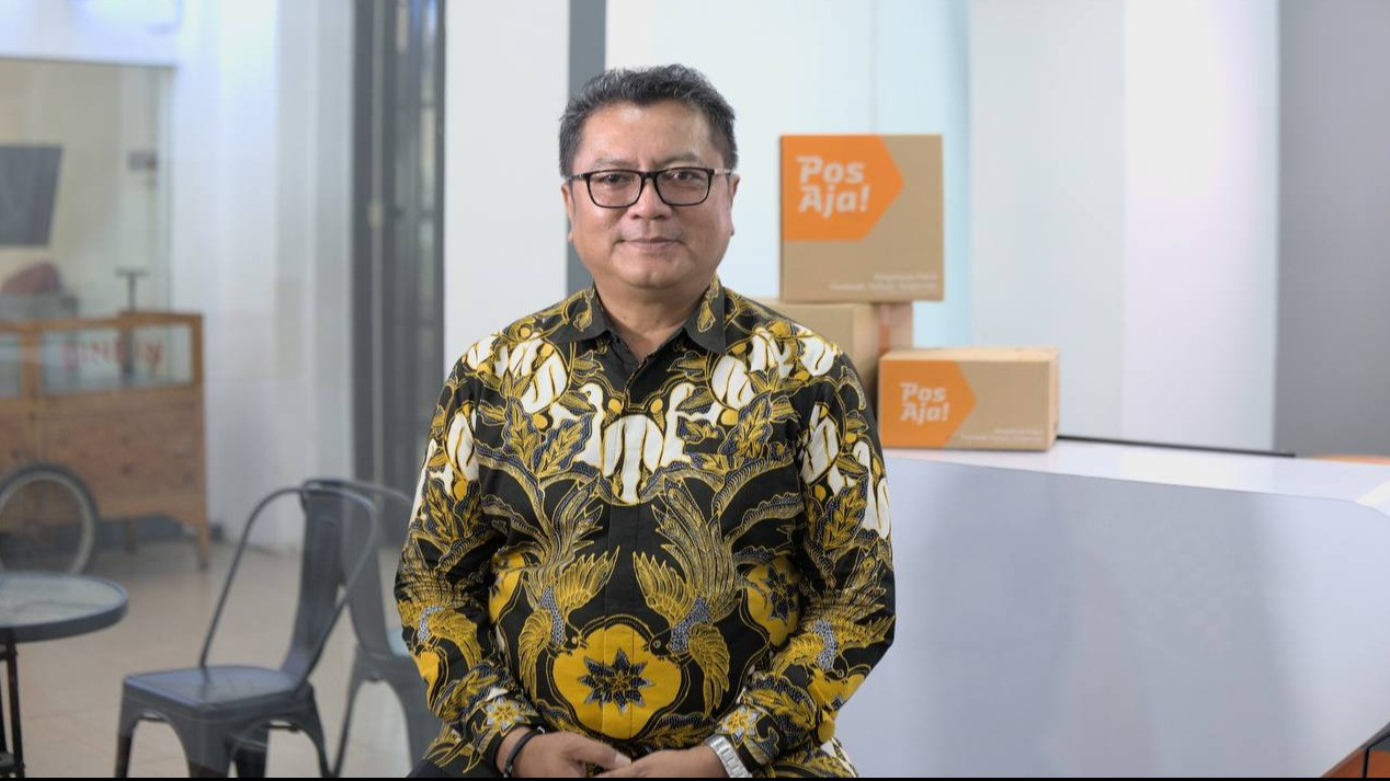 Direktur Bisnis Kurir dan Logistik PT Pos Indonesia (Persero) Tonggo Marbun
