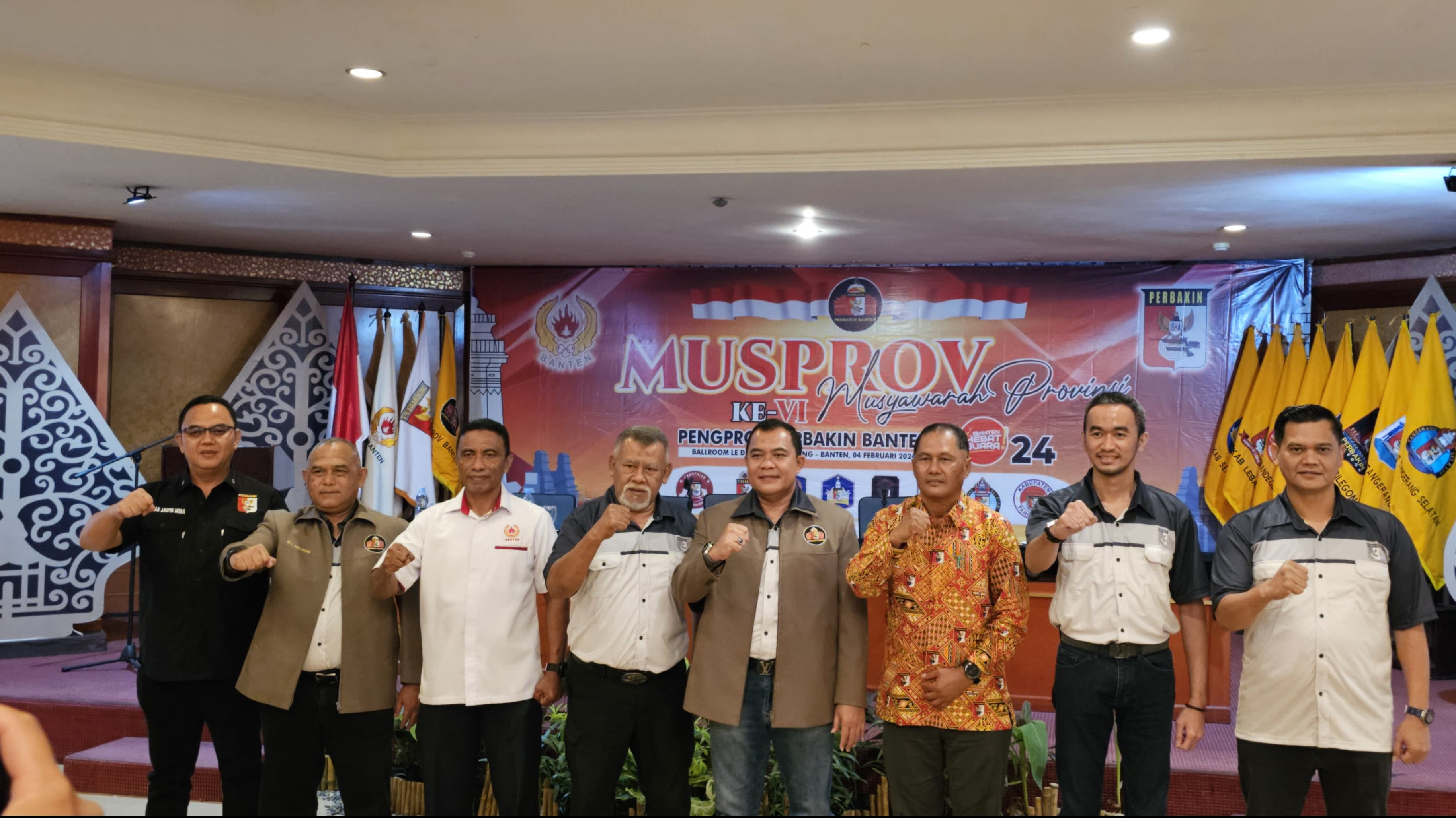 Musyawarah Provinsi Persatuan Menembak Indonesia (Perbakin) 2024 yang digelar di salah satu hotel di Kota Serang mengantarkan Brigjen (Pol) Nunung Syaifuddin sebagai Ketua Umum Perbakin Banten masa bakti 2024-2028.