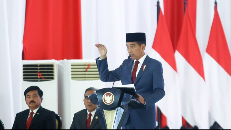  Beri Kenaikan Pangkat, Jokowi Puji Prabowo: Kontribusinya Luar Biasa