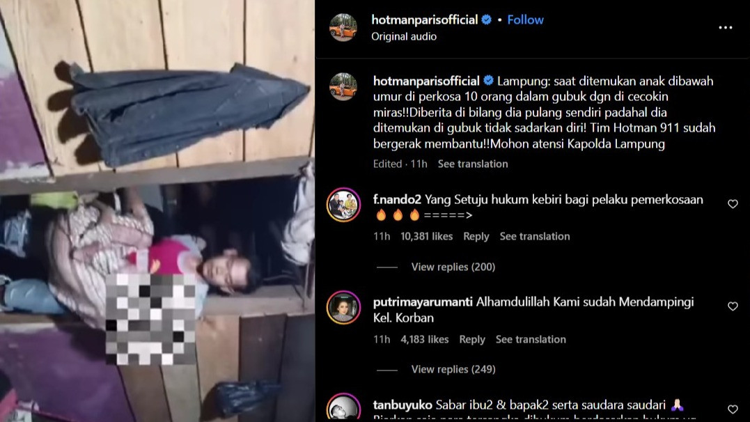 Tak Hanya Dicekoki Miras Siswi Smp Lampung Juga Diperkosa 10 Orang