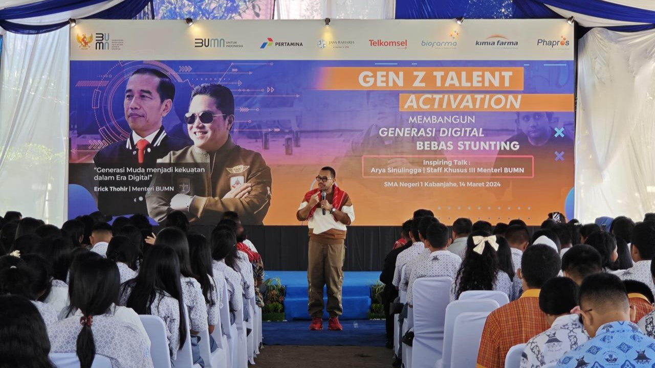 Menteri BUMN RI Erick Thohir terus mengajak generasi muda khususnya Gen Z untuk lebih paham literasi digital.