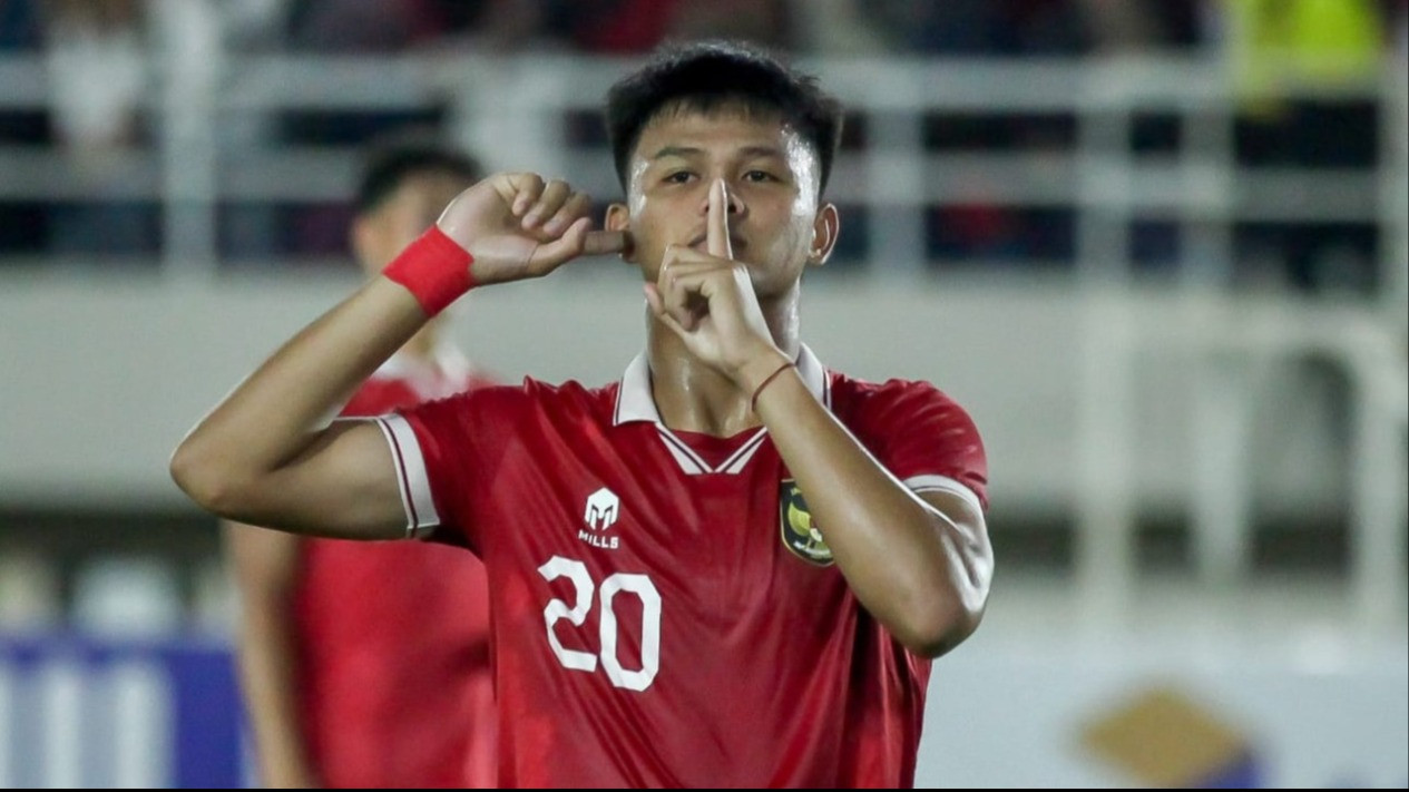 Pemain Timnas Indonesia, Hokky Caraka.