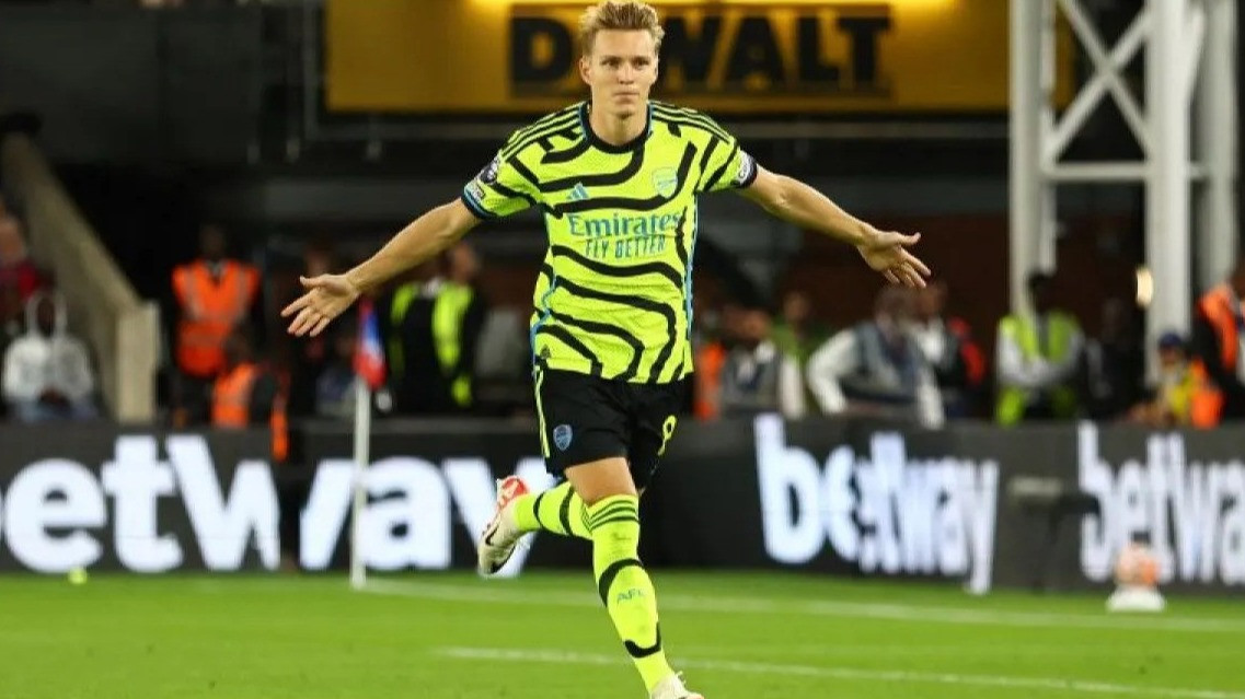 Gelandang Arsenal, Martin Odegaard