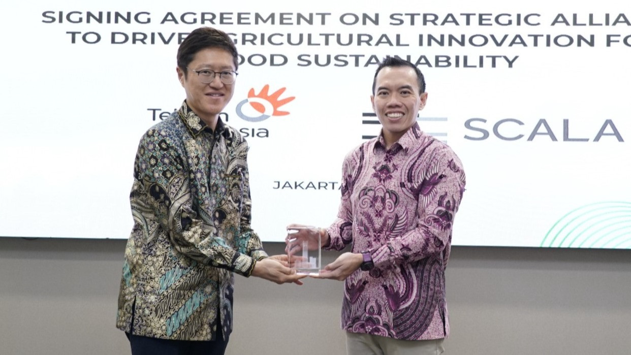 PT Telkom Indonesia (Persero) Tbk (Telkom Indonesia) dan Scala, Inc Japan (Scala Jepang) berkolaborasi untuk menciptakan inovasi bagi ekosistem pertanian di Indonesia.