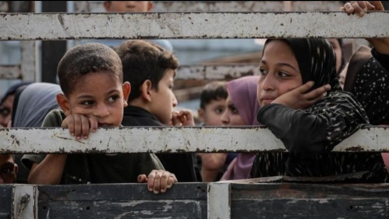 Anak-anak di Gaza Palestina