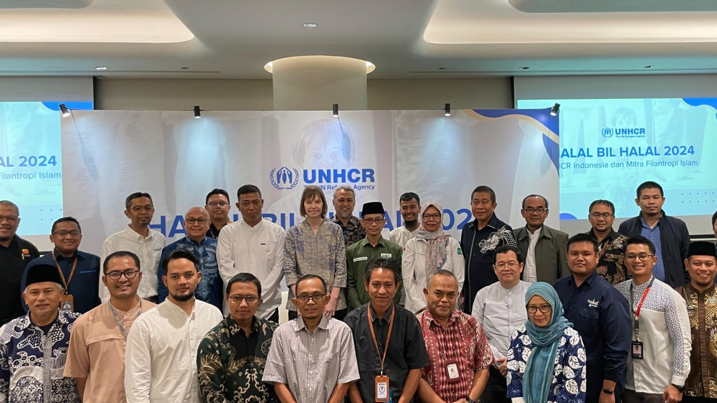 Badan Pengungsi Perserikatan Bangsa-Bangsa (UNHCR) di Indonesia menyelenggarakan acara Halal bi Halal perdana pada tanggal 2 Mei 2024.