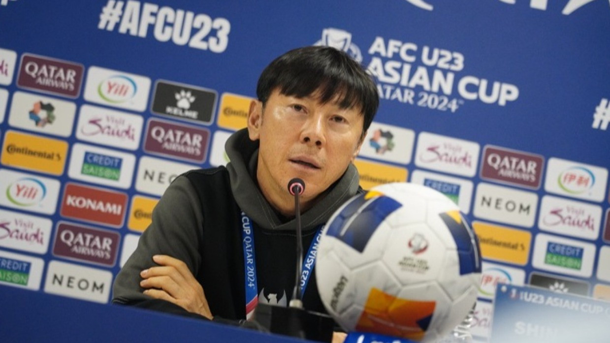 Pesan Shin Tae-yong untuk Suporter Indonesia Jelang Laga Lawan Irak di Kualifikasi Piala Dunia 2026: Kepada Para Suporter...
            - galeri foto