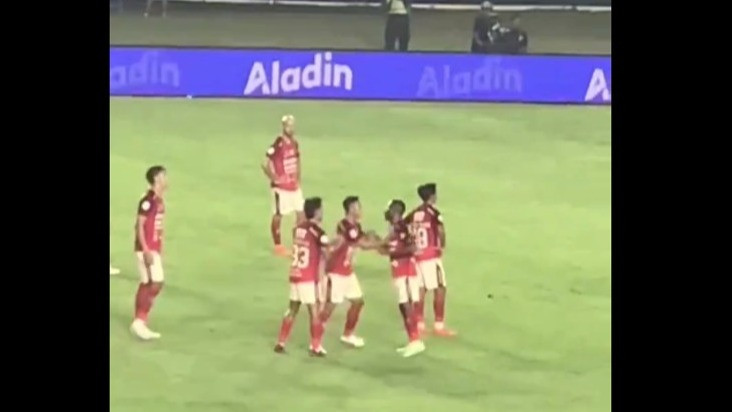 Para Pemain Bali United Bersitegang Saat Hadapi Persib Bandung di Liga 1