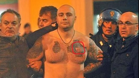 Ivan Bogdanov, pemimpin hooligan Serbia yang dikenal sebagai salah satu yang paling kejam di dunia. Source: facebook bajkovicbajkoboban