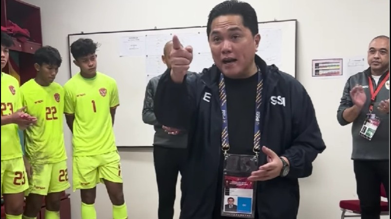 Janji Erick Thohir Demi Balaskan Selebrasi Tengil Pemain Australia U-16: Saya akan Panggil Pemain Timnas Indonesia Senior untuk…