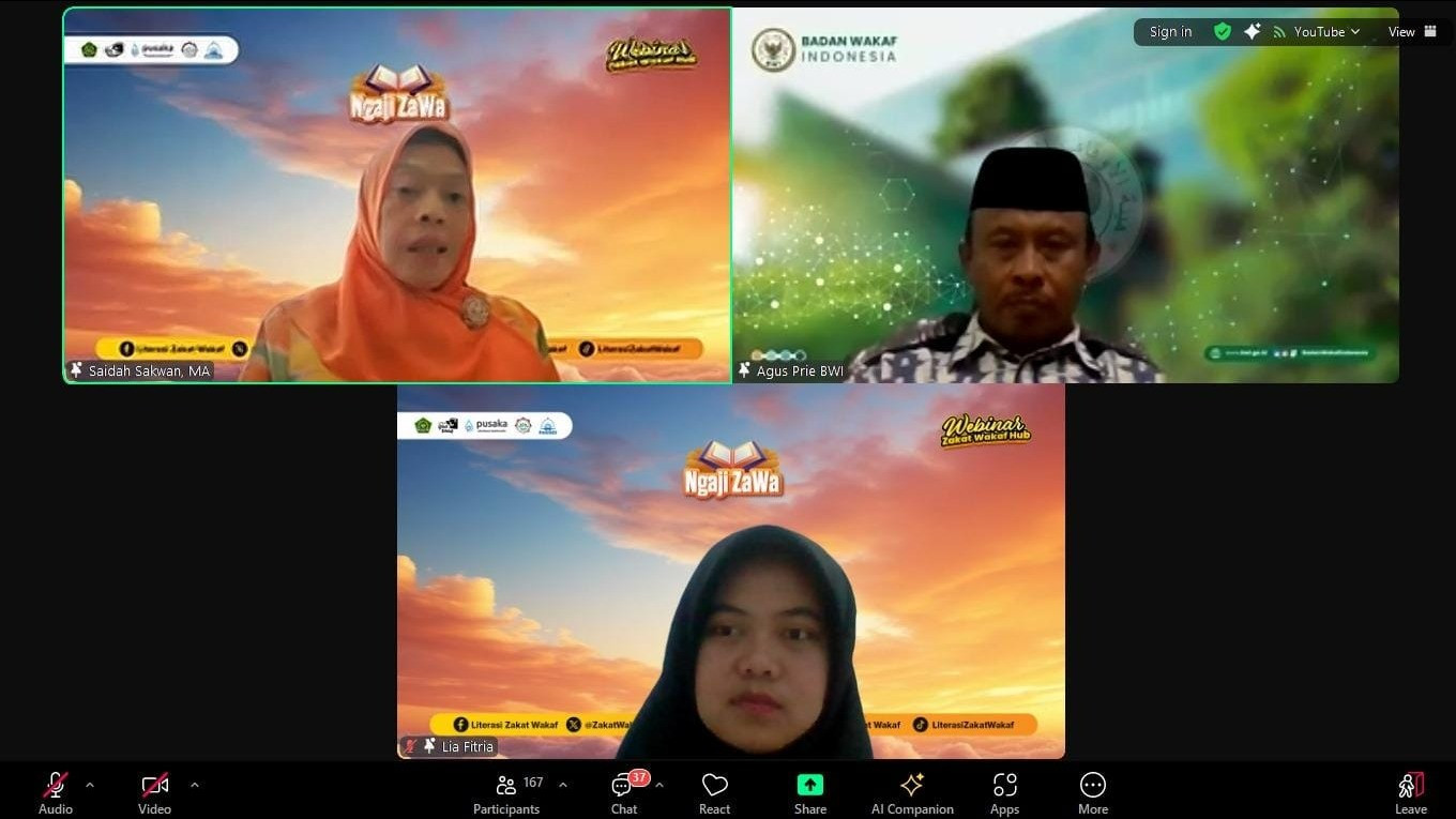 Pimpinan BAZNAS RI Bidang Pendistribusian dan Pendayagunaan Saidah Sakwan, M.A., mendorong optimalisasi peran penting zakat dalam upaya mencegah dan pemberantas praktik judi online di Indonesia.