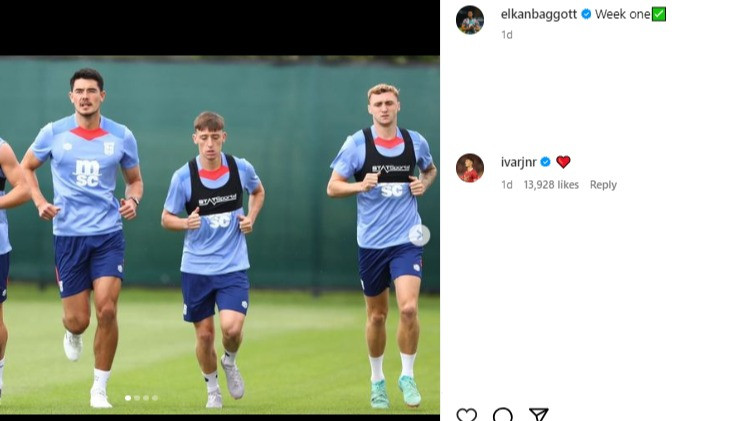 Komentar Ivar Jenner di Postingan Elkan Baggott Usai Lama Menghilang dari Timnas Indonesia