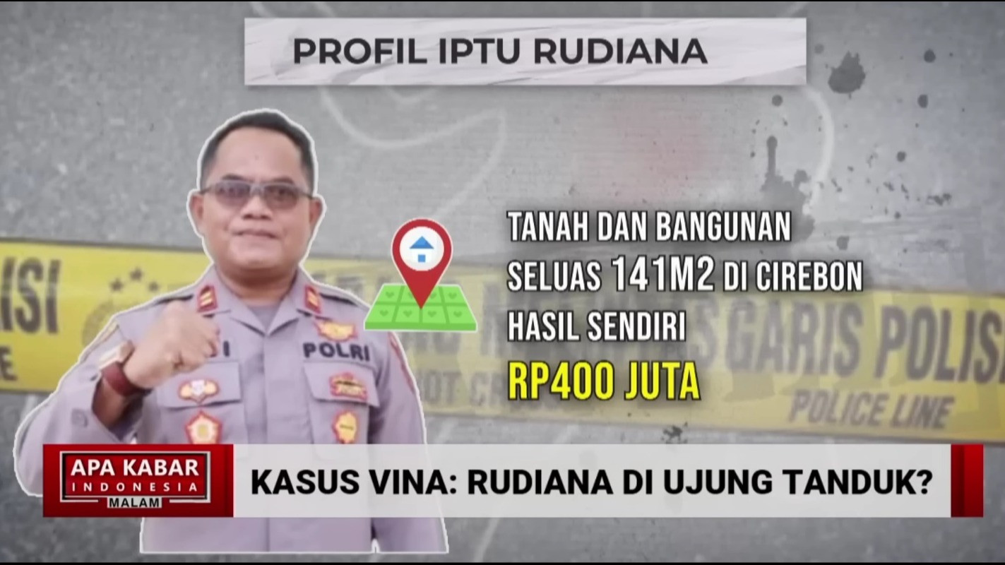 Sepak Terjang Iptu Rudiana Ayah Eky dan Harta Kekayaannya sebagai Kapolsek Kapetakan Cirebon Kota, Namanya kembali Dicari setelah Pegi Setiawan Bebas