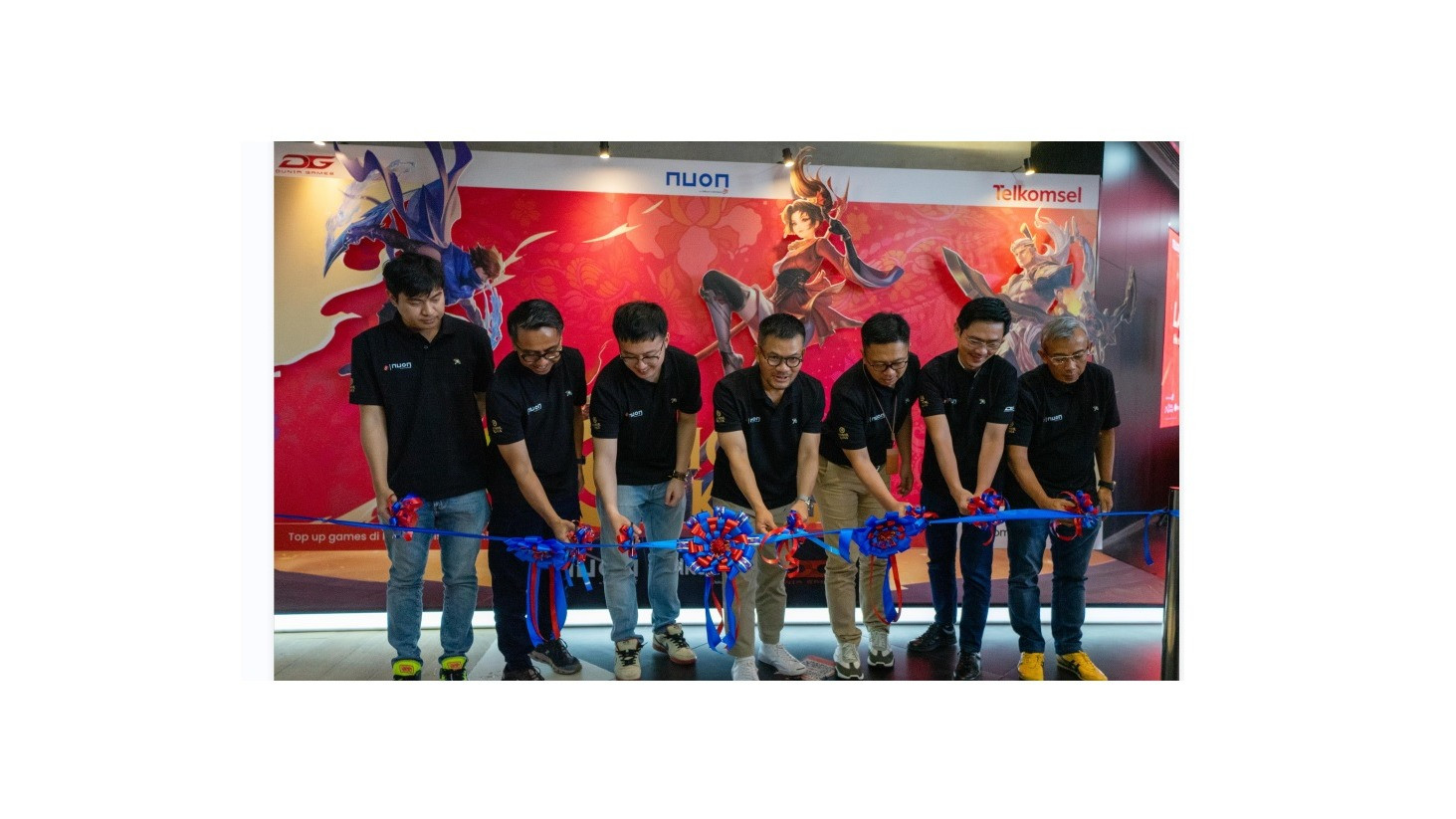 Nuon Digital Indonesia (Nuon) sebagai official main partner pada gim Honor of Kings (HoK) bersama Telkomsel melalui Dunia Games sebagai official top up partner.