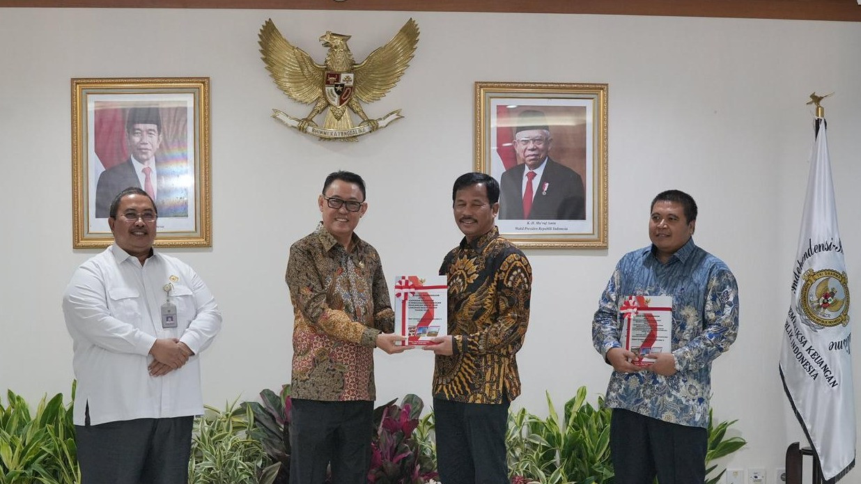 Badan Pengusahaan (BP) Batam kembali meraih Opini Wajar Tanpa Pengecualian (WTP) dari Badan Pemeriksaan Keuangan (BPK) Republik Indonesia atas Laporan Keuangan Tahun 2023