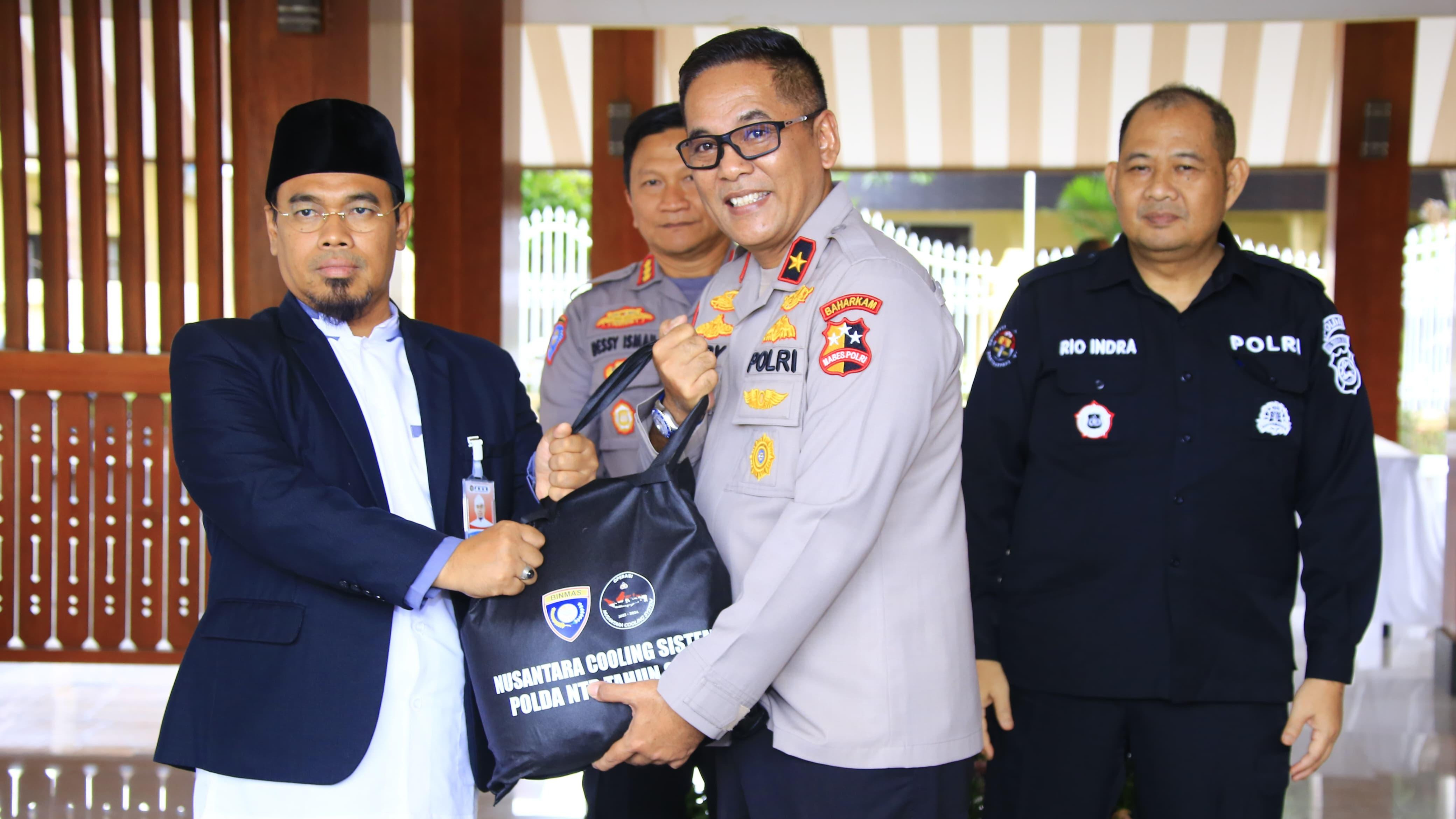 Forum Kerukunan Umat Beragama (FKUB) bersama organisasi kepemudaan dan organisasi kemahasiswaan serta elemen masyarakat lainnya di Nusa Tenggara Barat (NTB) mengapresiasi langkah Operasi Nusantara Cooling System (Ops NCS) Polri.