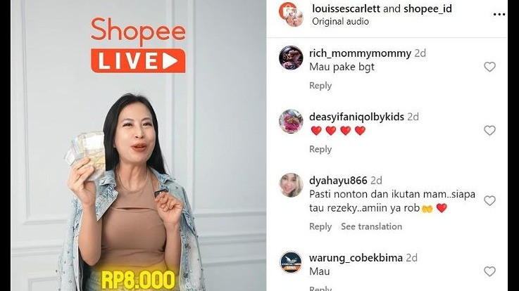 Pernah kebayang beli mobil seharga Rp 8 ribu? Bisa banget! Jadilah yang tercepat dan dapatkan mobil dengan harga miring di Flash Sale 8RB Mobil Toyota Agya pada sesi live Mami Louisse di Shopee Live!