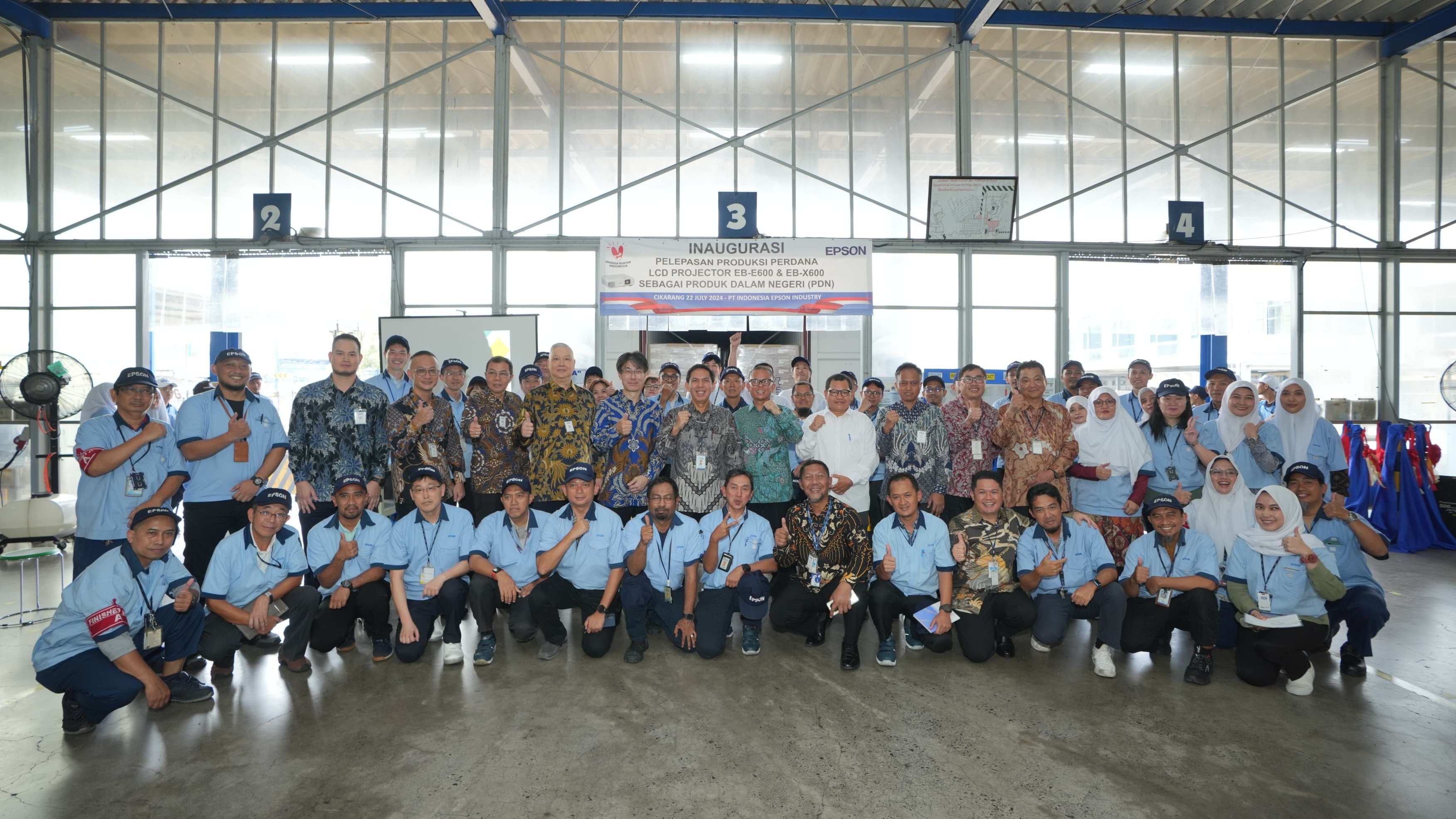 Epson dengan bangga meresmikan lini produksi proyektor pertamanya di Indonesia, menandai babak baru dalam  industri teknologi visual di tanah air.