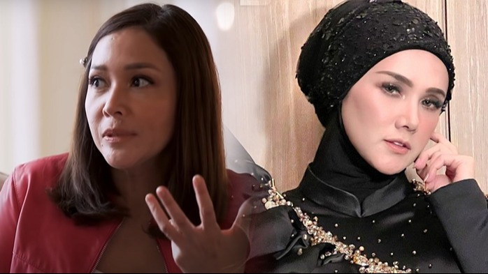 Maia Estianty dan Mulan Jameela