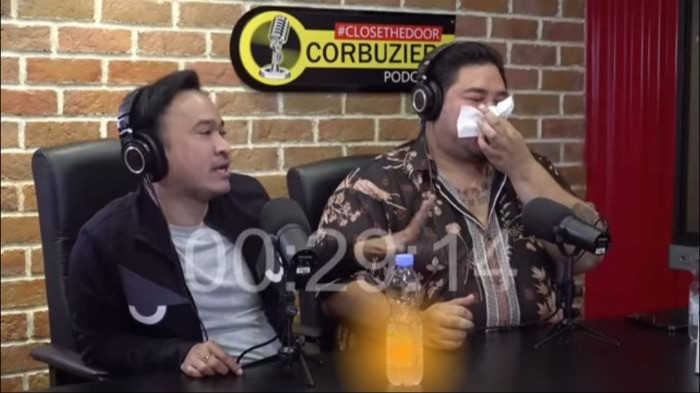 Ruben Onsu di podcast Deddy Corbuzier