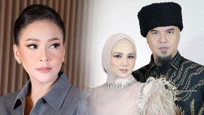 Maia Estiany dan Ahmad Dhani