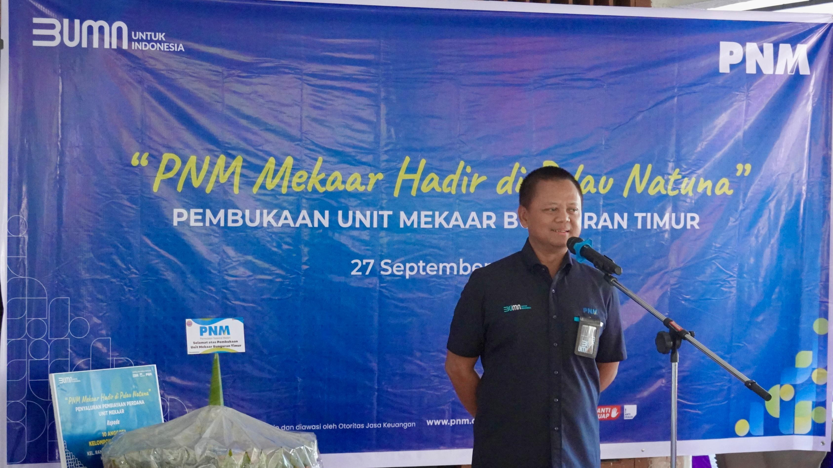 PT Permodalan Nasional Madani (PNM) melalui program Mekaar hadir di Pulau Natuna sebagai solusi keuangan perempuan prasejahtera.