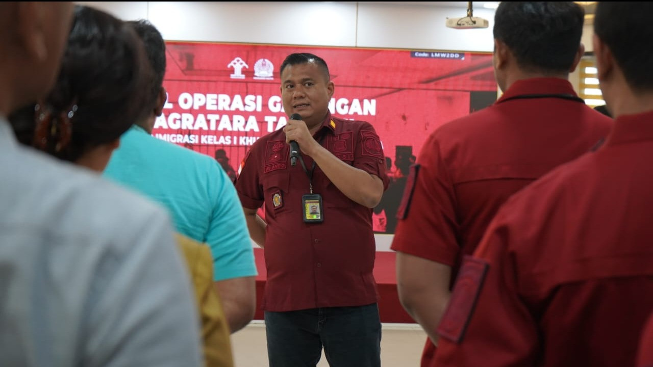 Kantor Imigrasi Kelas 1 Khusus TPI Bandara Soekarno-Hatta mengamankan 216 orang asing sepanjang kurun Januari hingga Oktober 2024.