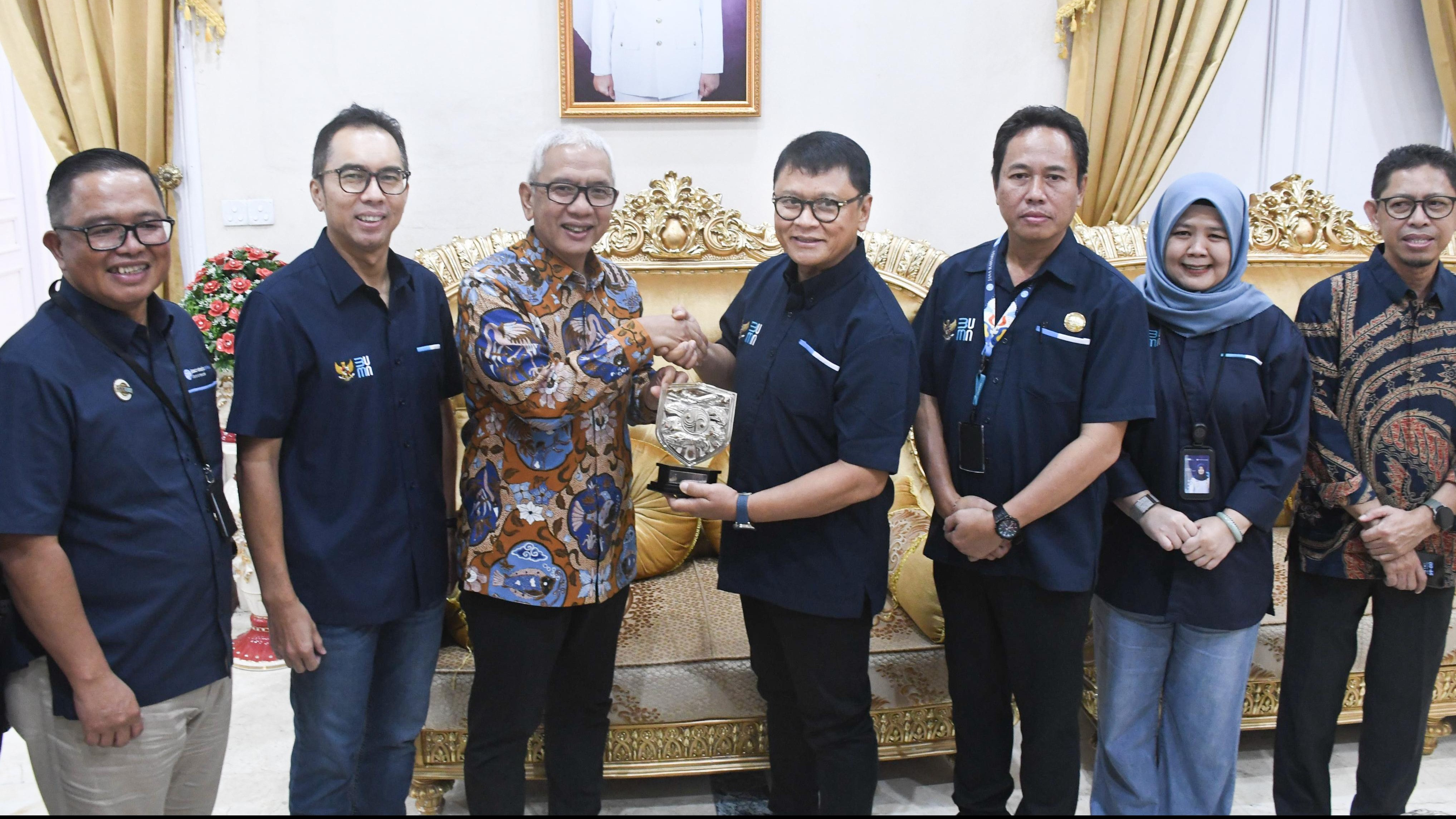 Jasa Raharja mengadakan audiensi bersama Pemerintah Provinsi Gorontalo dan Badan Keuangan Provinsi Gorontalo untuk membahas program kerja bersama.