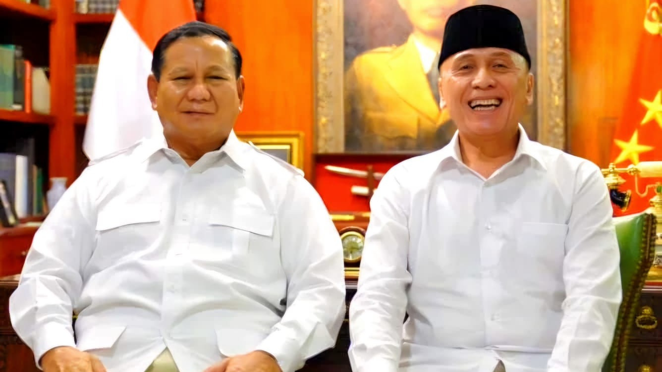 Presiden Prabowo Subianto dan Komisaris Jenderal Pol. (Purn.) Mochamad Iriawan