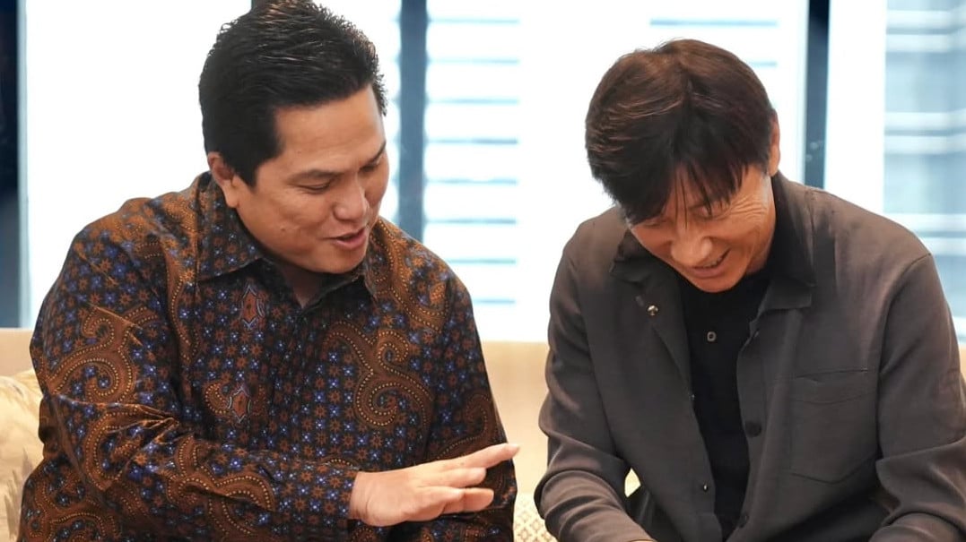 Erick Thohir, Shin Tae-yong