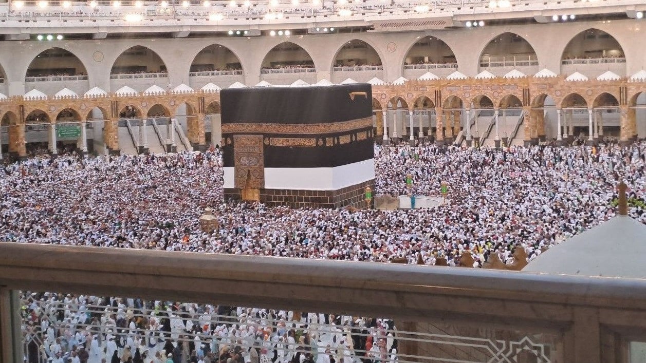 Ilustrasi ibadah haji 2025