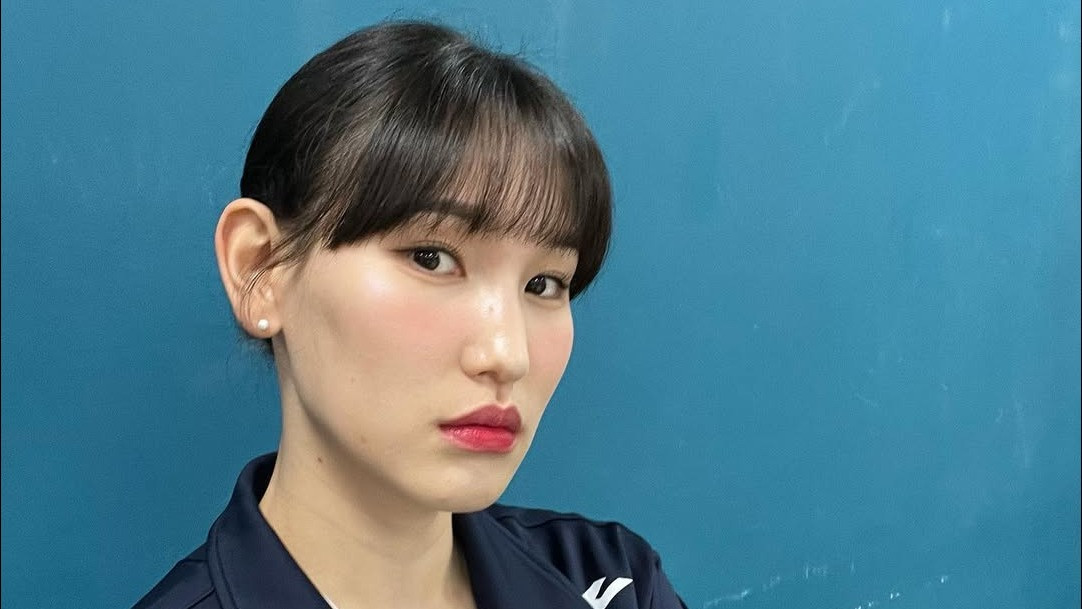 Saat ini, Ahn Hye-jin menjadi lawan Megawati Hangestri di V-League (Source: Instagram)
