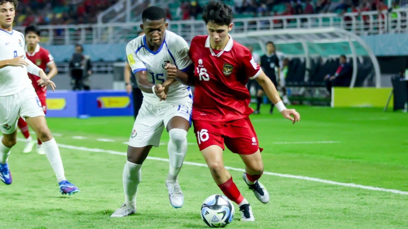 Mantan pemain Timnas Indonesia U-17, Amar Brkic saat berlaga di Piala Dunia U-17 2023