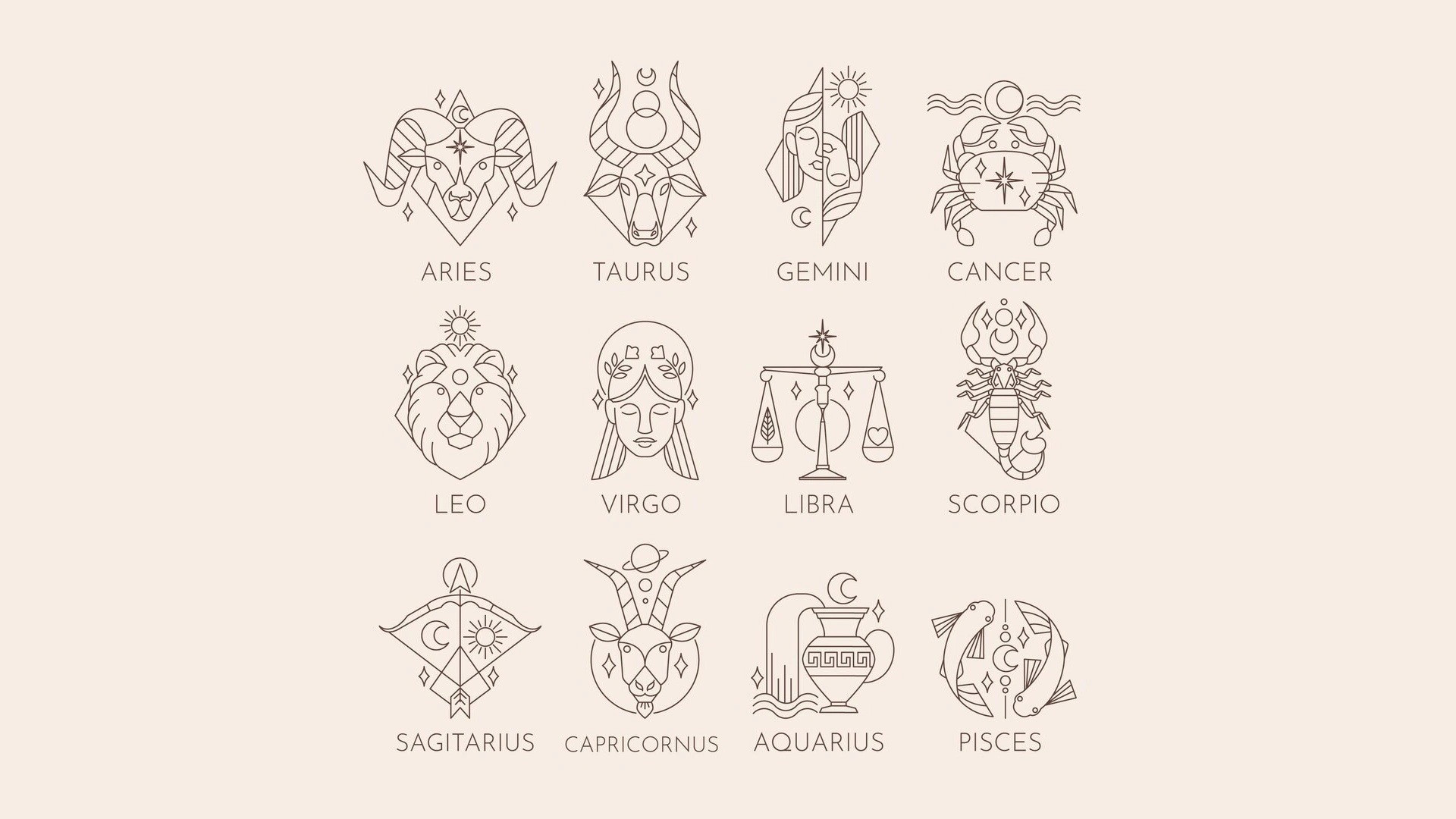 Ilustrasi Zodiak