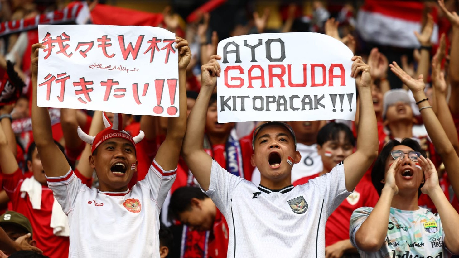 Suporter Timnas Indonesia