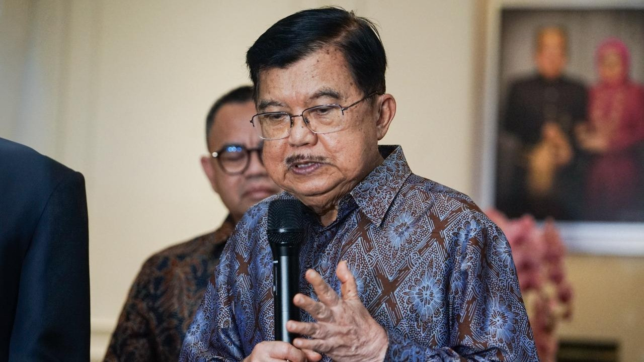 Wakil Presiden RI, Jusuf Kalla di Jalan Brawijaya Raya, Jakarta Selatan pada Selasa (17/6/2025) sore.