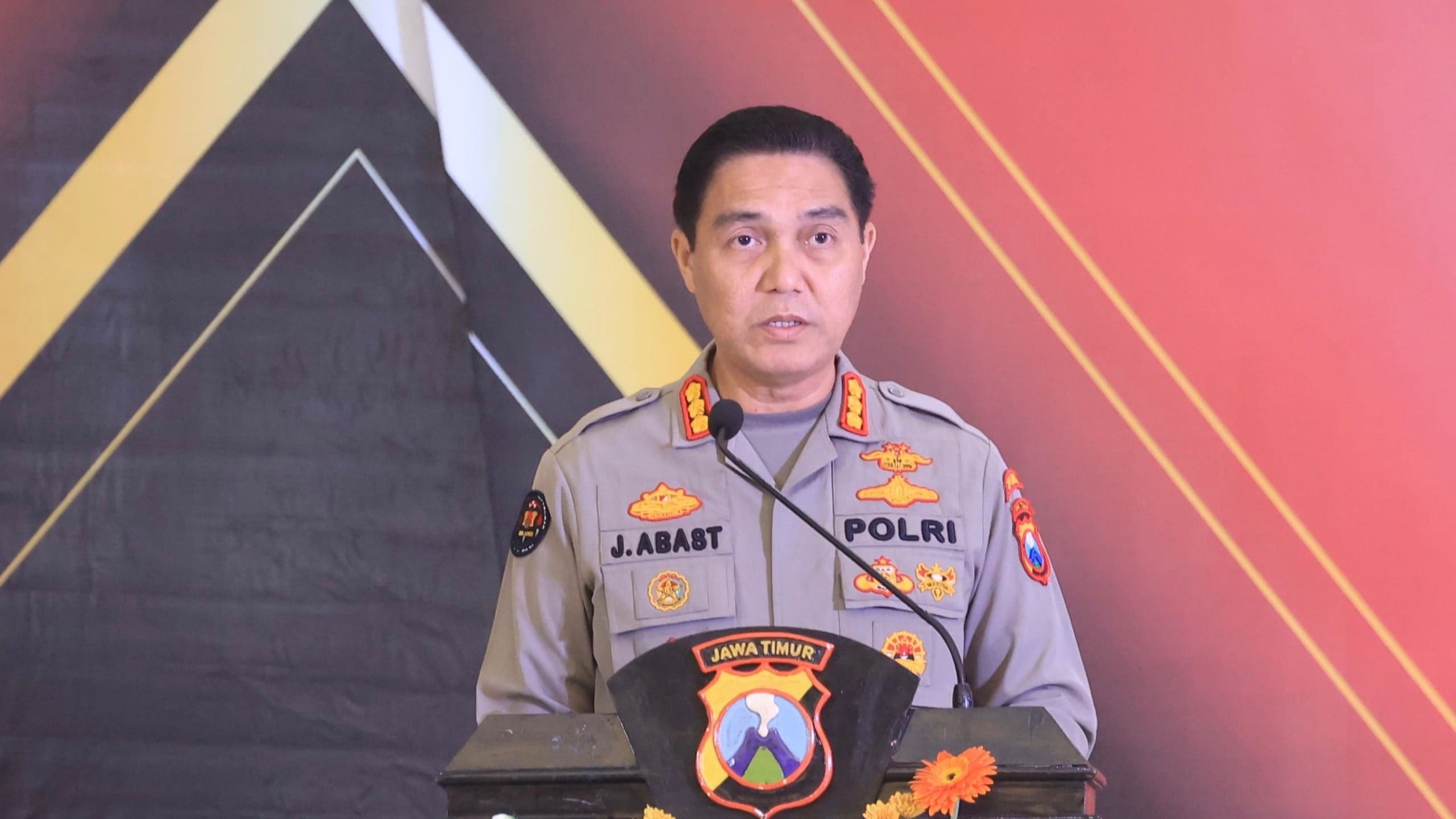 Kabid Humas Polda Jawa Timur (Jatim), Kombes Pol Jules Abraham Abast