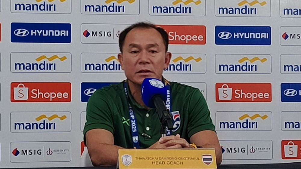 Tak Mau Tutupi Lagi, Pelatih Timnas Thailand U-23 Jujur soal Drama Eksekusi Kakang Rudianto: Semua Wasit, Baik Wasit Utama dan Hakim Garis...
            - galeri foto
