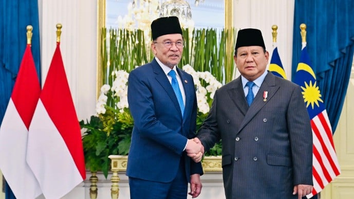 Pertemuan Presiden Prabowo dan PM Anwar Ibrahim