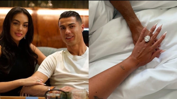 Cristiano Ronaldo melamar Georgina Rodriguez