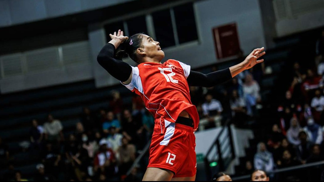 Junaida Santi saat Menghadapi Korea Selatan