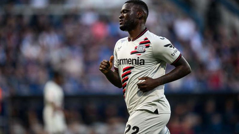 Victor Boniface saat Masih Memperkuat Bayer Leverkusen
