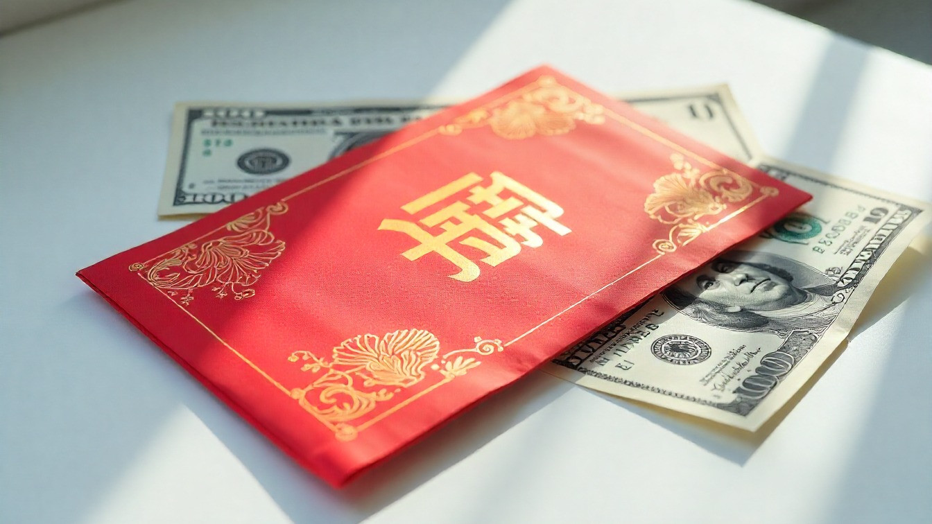 Ilustrasi Uang dan Angpao