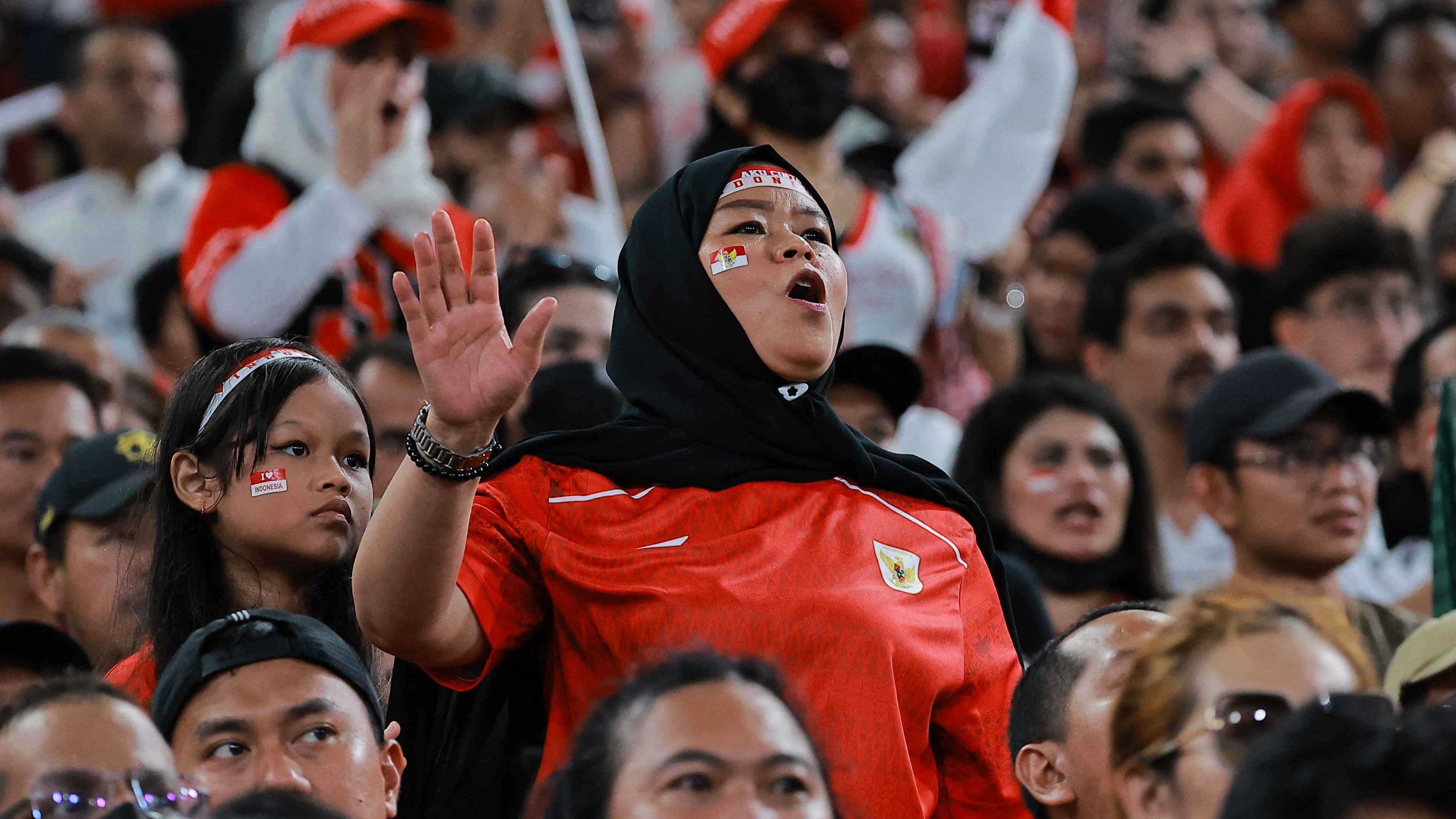 Suporter Timnas Indonesia