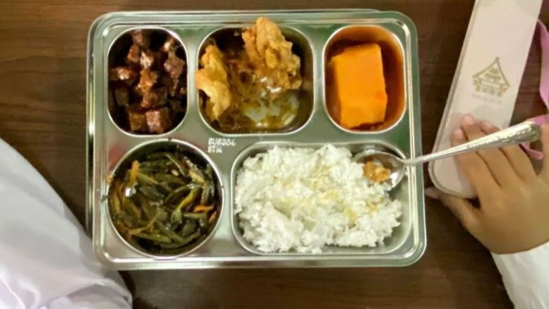 Ilustrasi menu Makan Bergizi Gratis (MBG).
