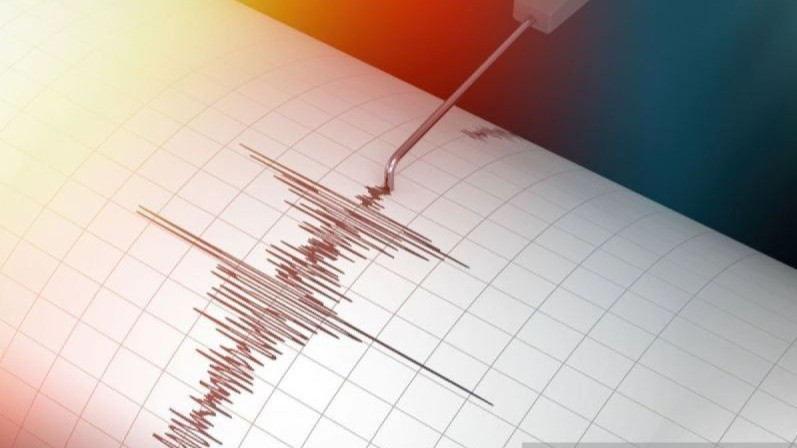 Ilustrasi gempa.